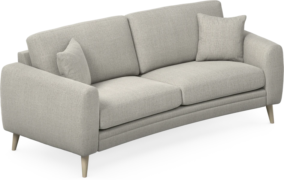 Eden - 2,5-sits soffa svängd - Grå