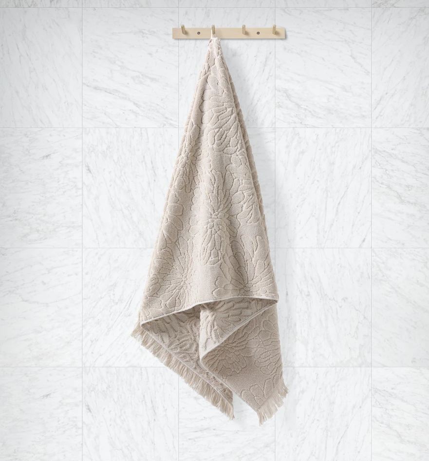 Agnes - Badhandduk, 70x140 cm - Beige