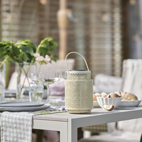 Jamila - Solcellsbelysning H18 Ø12 cm - inspiration