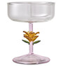 Blomma - Champagneglas Coupe, H 12 Ø 10 cm, 20 cl - Flerfärgad