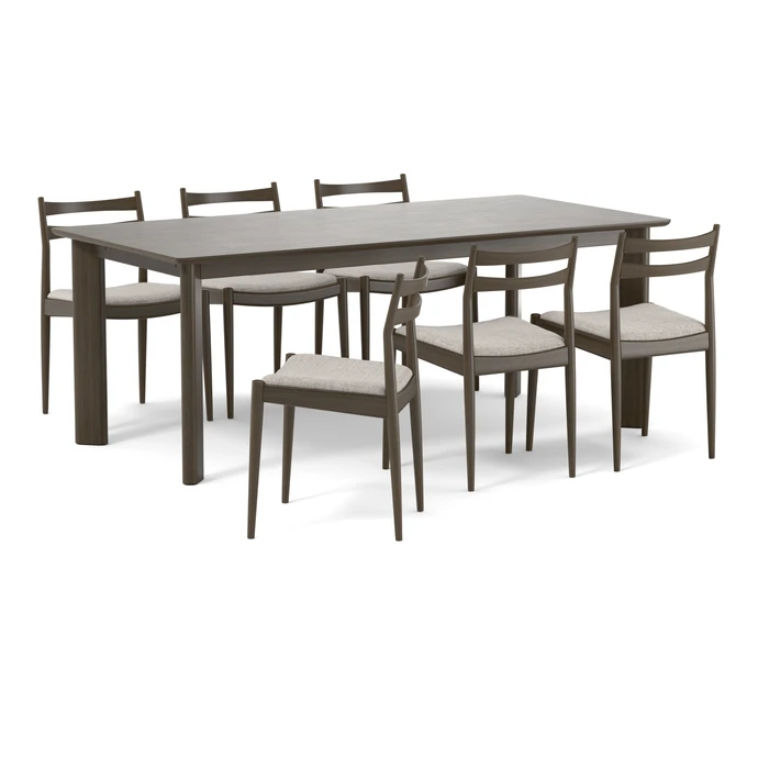 Amina, Matgrupp med 6 stolar Ines