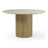 Astrid - Matbord, Ø 135 cm - Beige