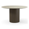 Astrid - Matbord, Ø 135 cm - Brun
