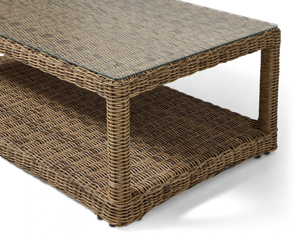 Provence - Utesoffbord, L 130 cm - Beige