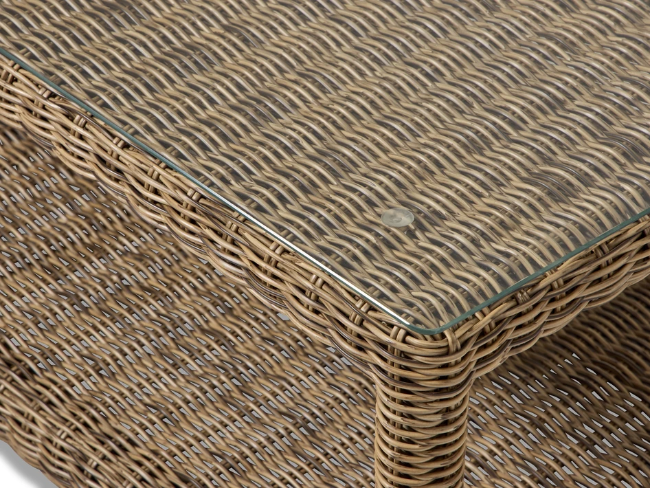 Provence - Utesoffbord, L 130 cm - Beige