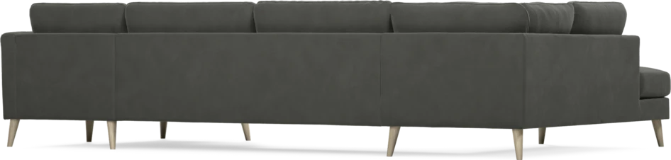 Bridge - 3-sits soffa med divan vänster och schäslong höger - Grå