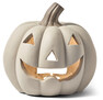 Pumpa - Ljuslykta, H23 Ø23 cm - Beige