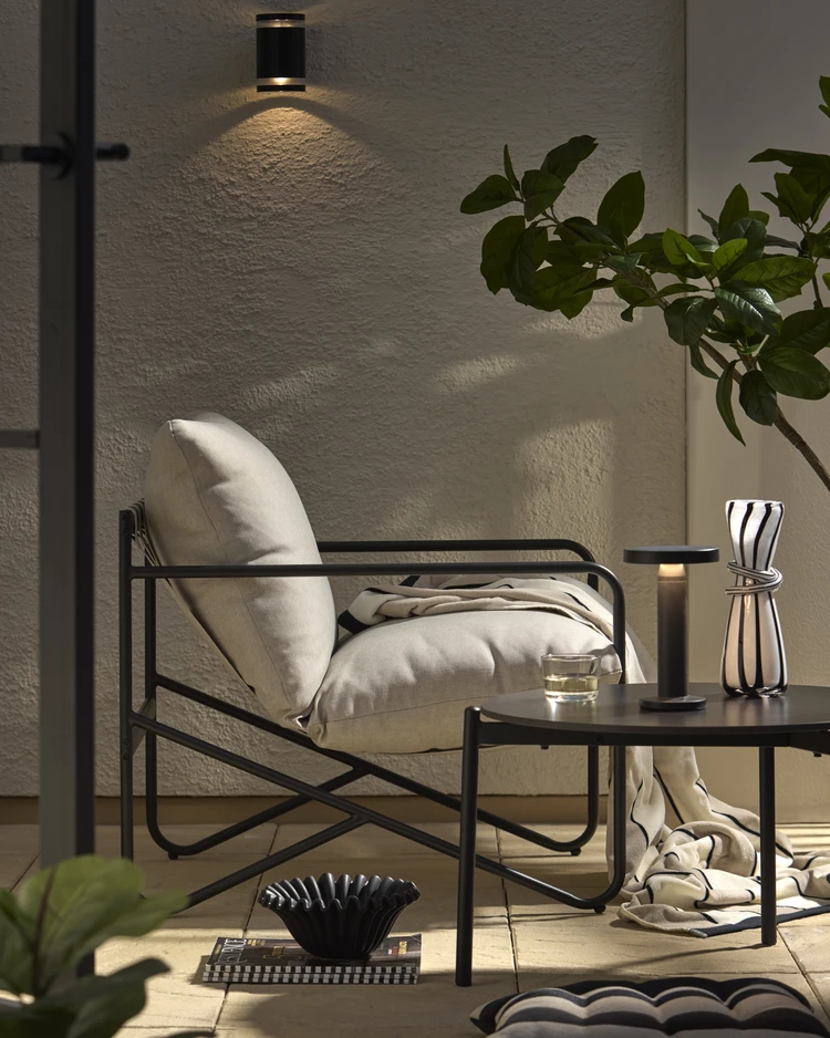 Kevin - Solcellsbelysning H22 Ø13 cm - inspiration