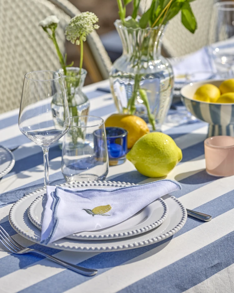 Lemon - Servett 2-pack, bomull, 45x45 cm - inspiration