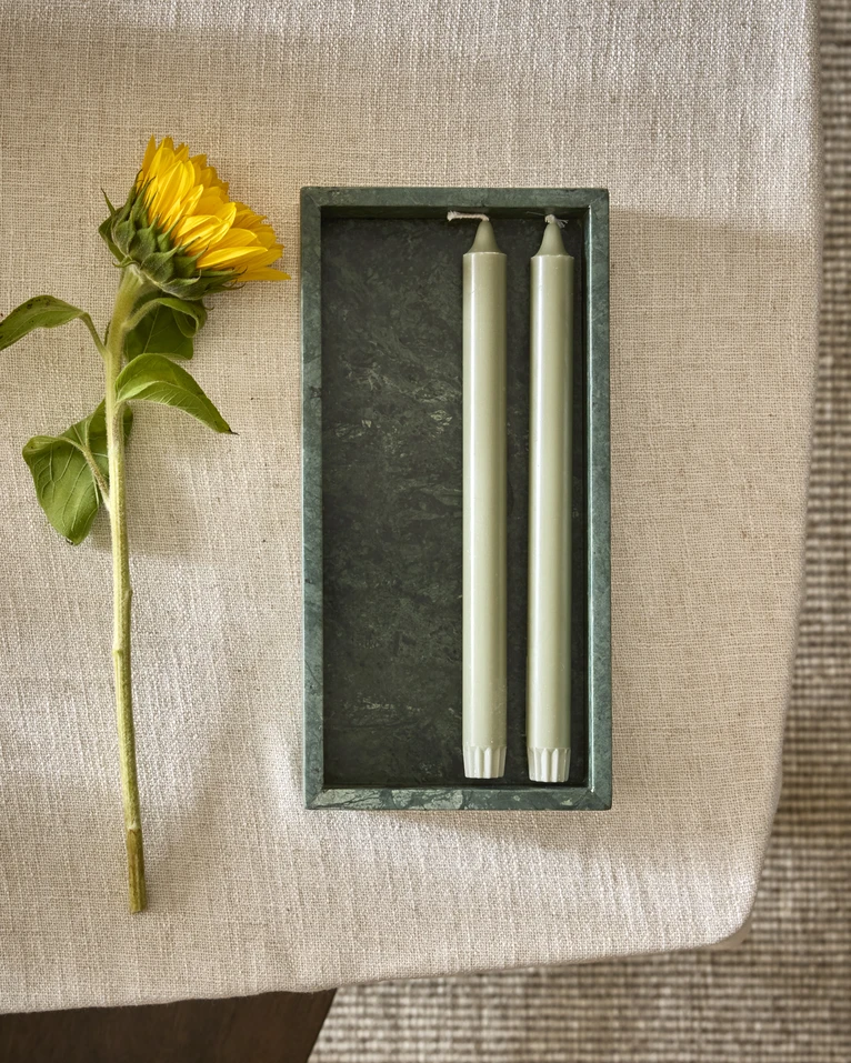 Marmor, Bricka, 30x15 cm