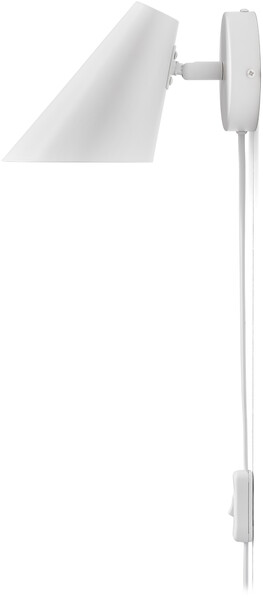 Valdemar - Vägglampa L21 B10 H13,5 cm - Vit