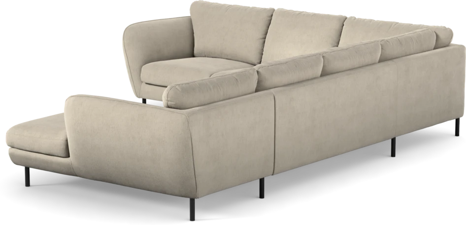 Madison Lux - Hörnsoffa med schäslong höger - Beige