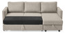 Skaftö - Bäddsoffa 3-sits med flyttbar schäslong - Beige