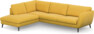 Madison - 3-sits soffa med divan vänster - Gul