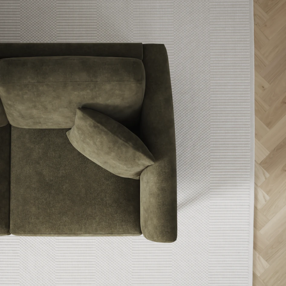 Eden - 2,5-sits soffa - Grön