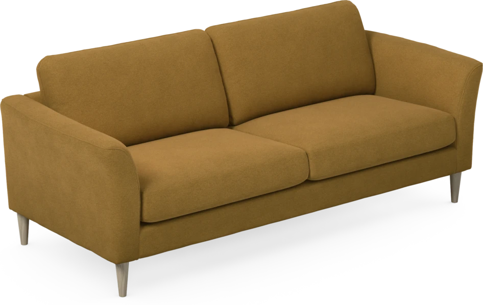Bridge - 3-sits soffa - Gul