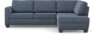 Friday - 2,5-sits soffa med divan höger - Blå