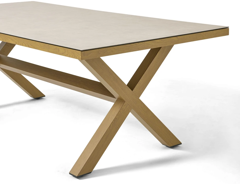 Monza - Utebord, L200 cm - Beige