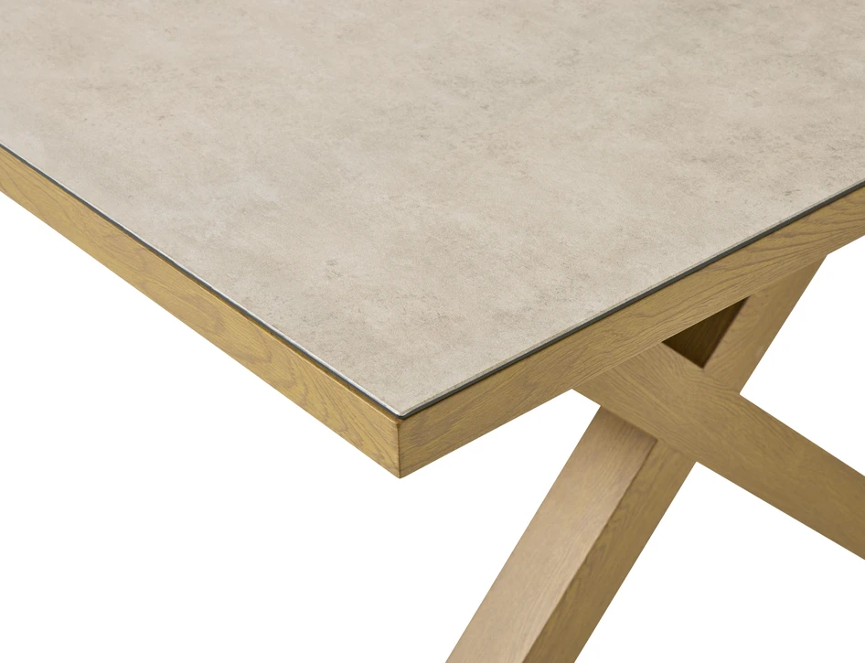 Monza - Utebord, L200 cm - Beige