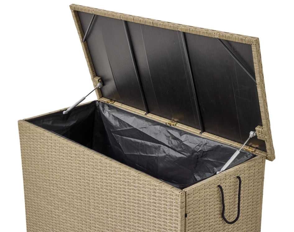 Box - Dynbox, B 117 cm - Beige