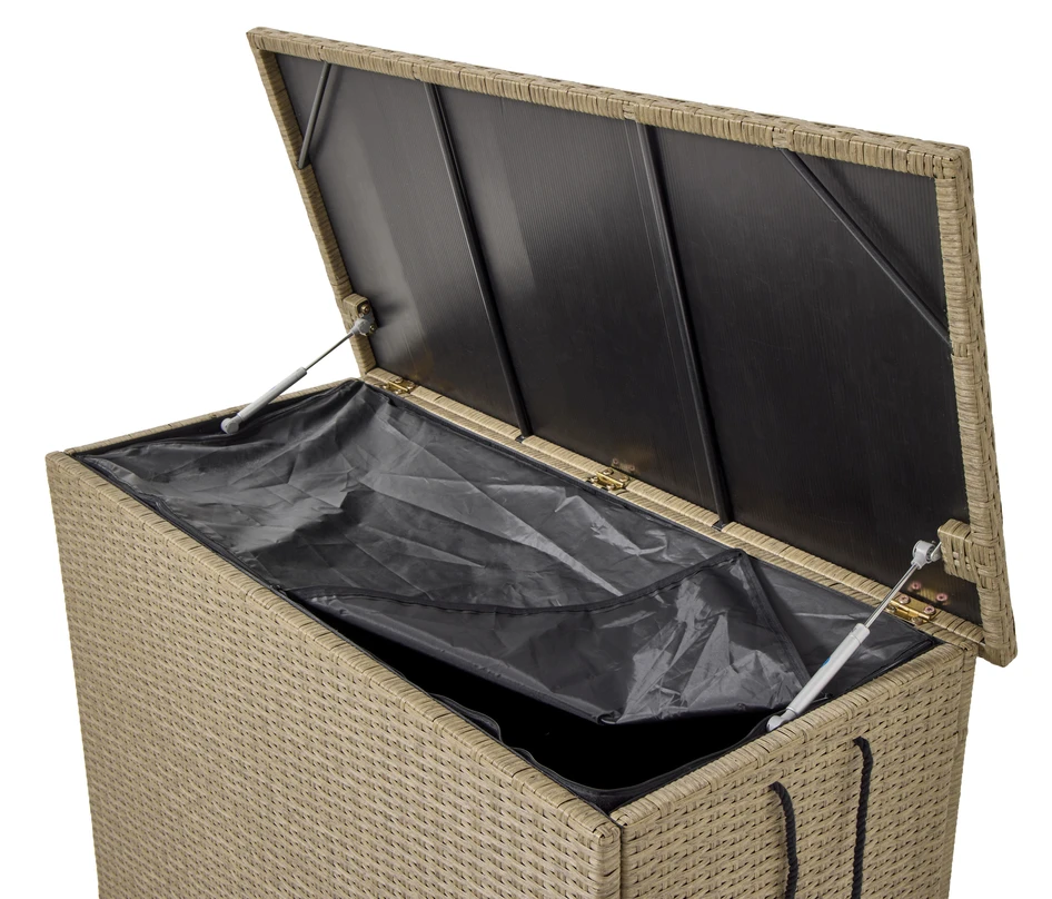 Box - Dynbox, B 117 cm - Beige