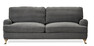 Oxford Delux - 3-sits soffa, fast klädsel - Grå