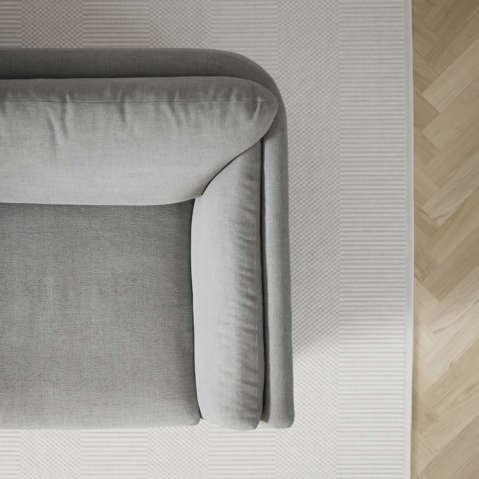 Madison - 2-sits soffa med divan vänster och schäslong höger - Grå