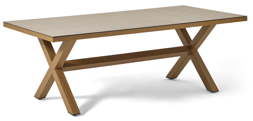 Monza - Utebord, L200 cm - Beige