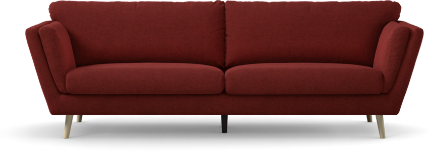 Madison Klädsel - Klädsel till 4-sits soffa - Röd