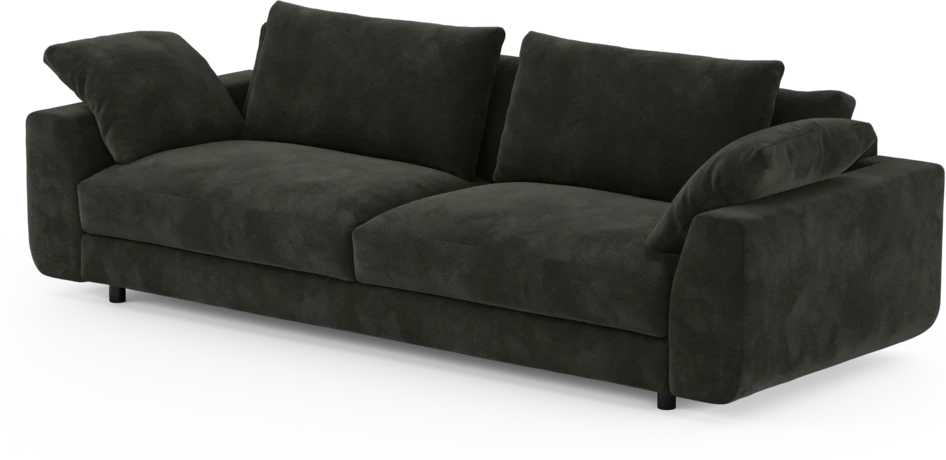 Amie - 4-sits soffa - Svart