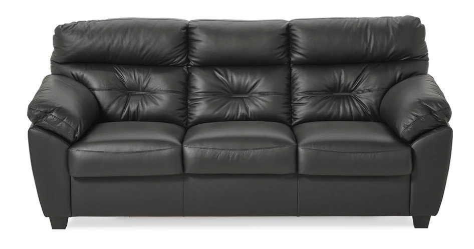 Palermo - Bäddsoffa 3-sits - Svart