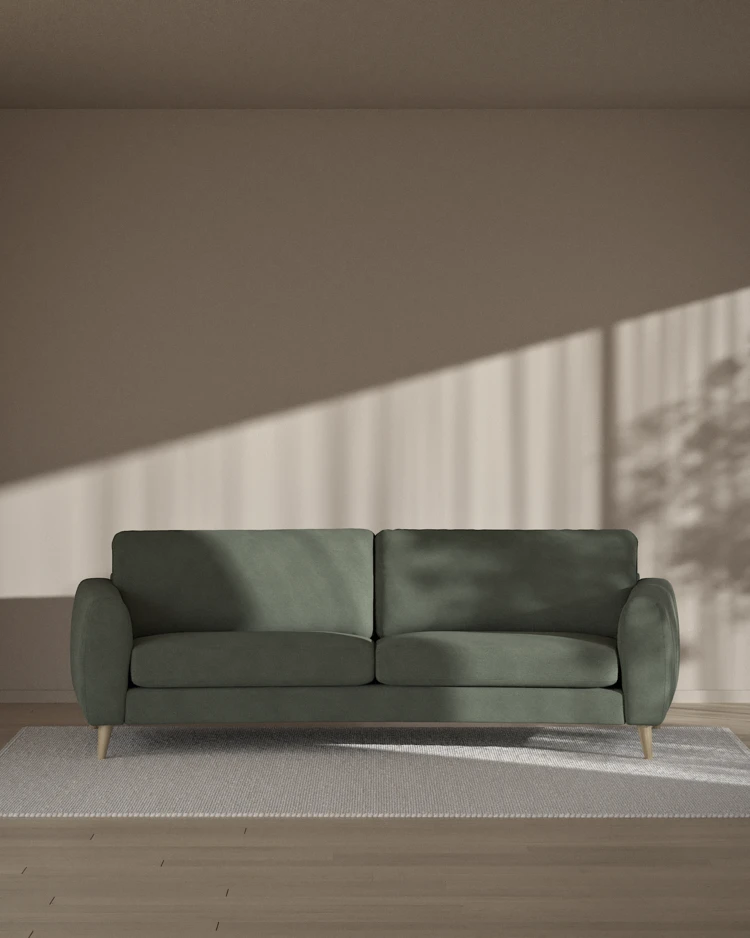 Bridge - 3-sits soffa svängd - inspiration