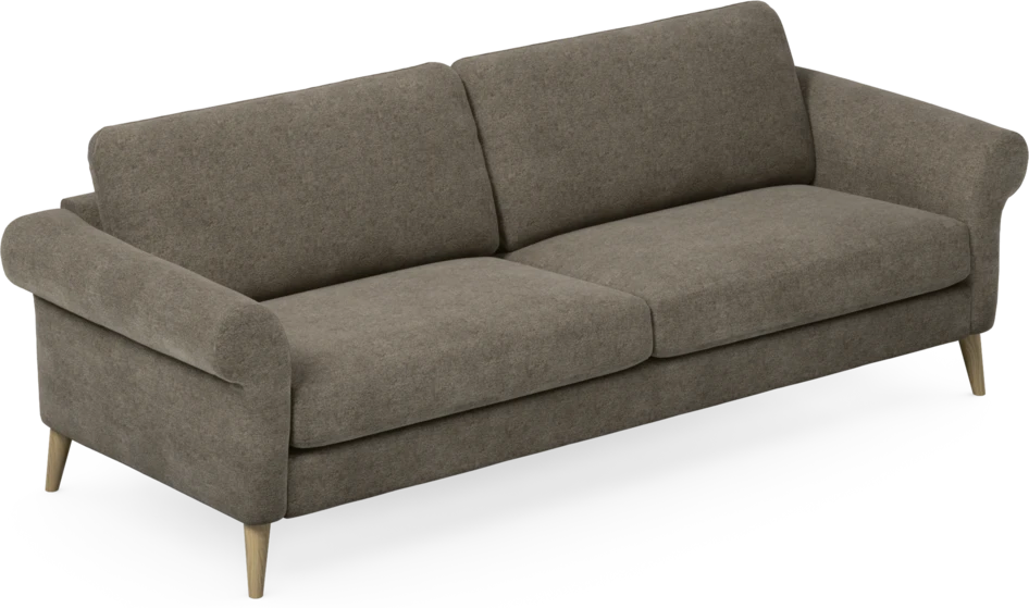 Bridge - 4-sits soffa - Brun