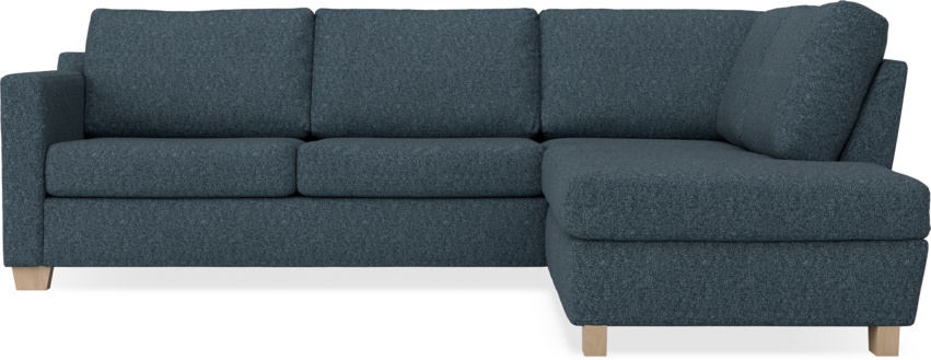 Friday - 2,5-sits soffa med divan höger - Blå
