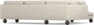 Madison - 3-sits soffa med divan vänster - Beige