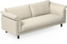 Cherrie - 3-sits soffa, hel dyna, fast klädsel - Beige