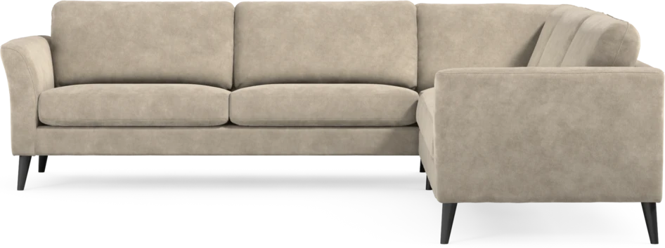 Bridge - Hörnsoffa, 3+3-sits - Beige