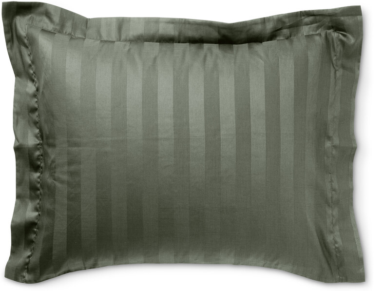 Kensington - Örngott i bomullssatin, 50x60 cm - Grön