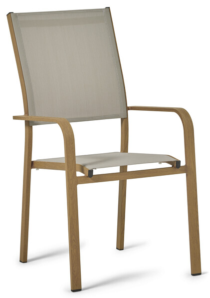 Monza - Utekarmstol - Beige