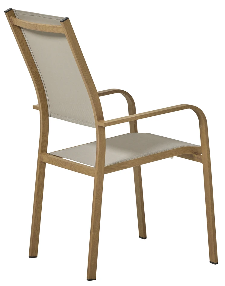 Monza - Utekarmstol - Beige