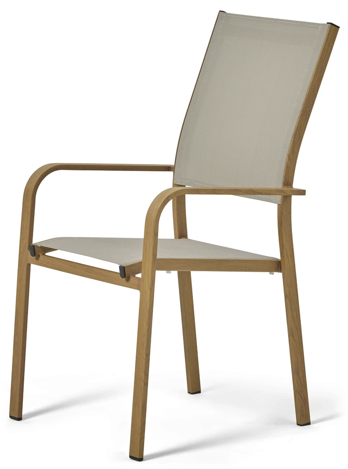 Monza - Utekarmstol - Beige