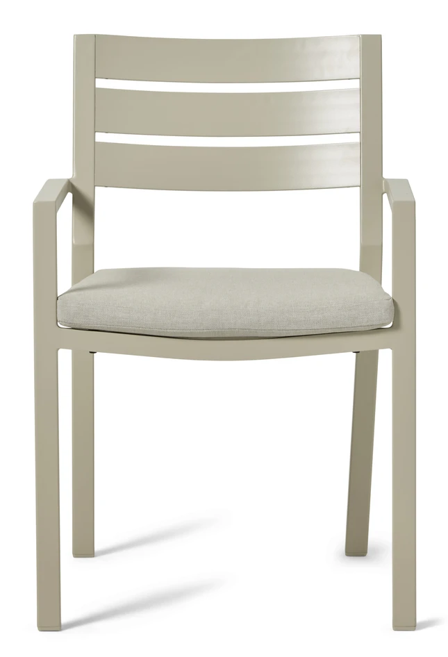 Arrow - Utekarmstol - Beige