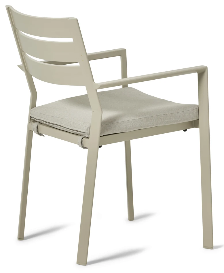 Arrow - Utekarmstol - Beige