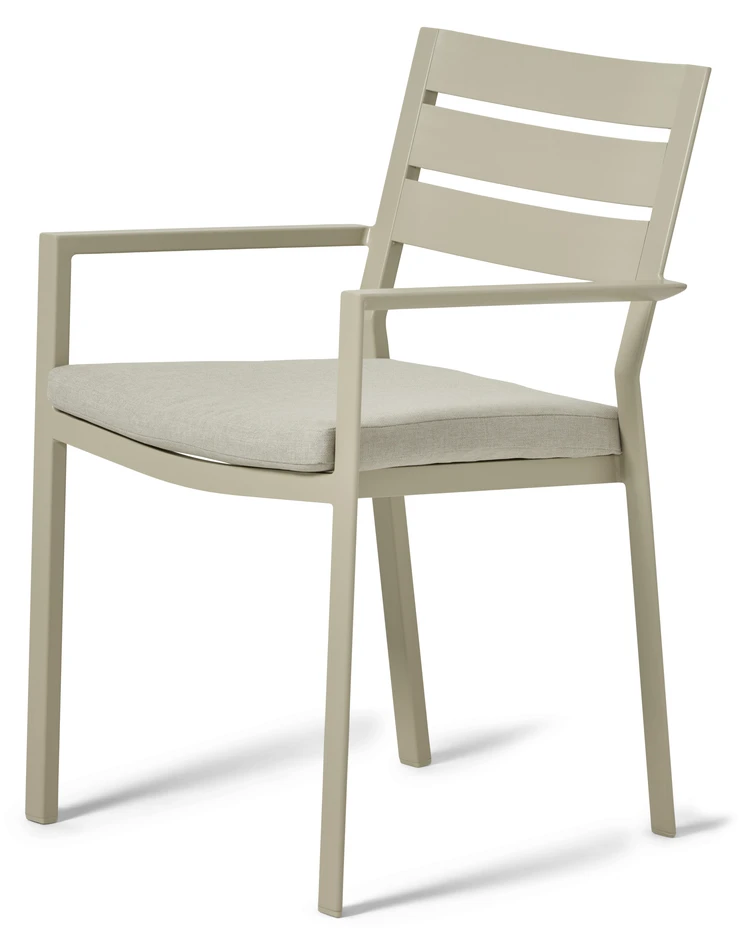 Arrow - Utekarmstol - Beige