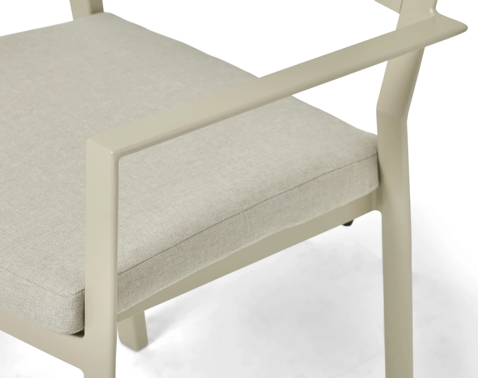 Arrow - Utekarmstol - Beige
