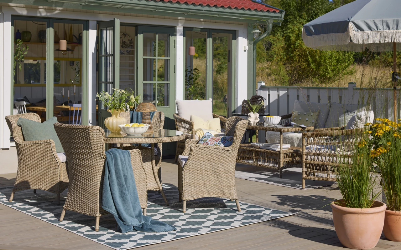 Nikita - Flatvävd matta, inom-/utomhus, 80x250 cm - inspiration