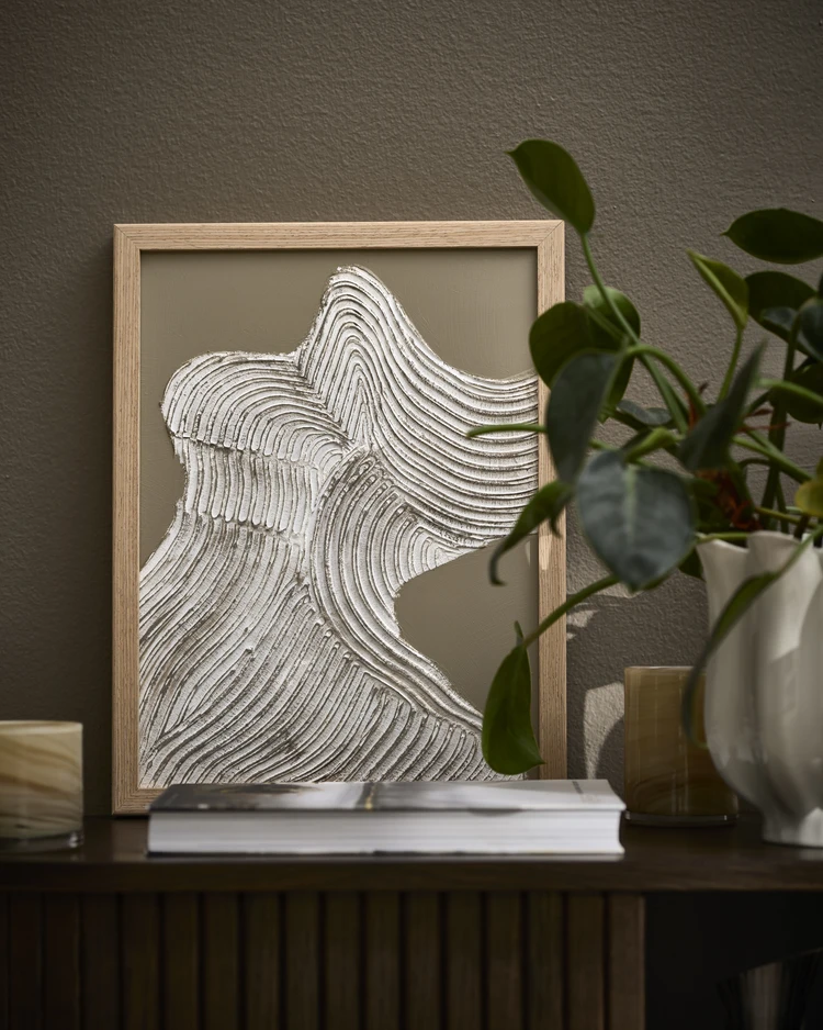 Raw Shape 3 - Canvastavla, B 33 H 43 cm - inspiration