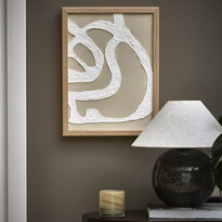 Raw Organic - Canvastavla, B 33 H 34 cm - inspiration