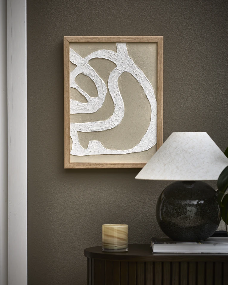 Raw Organic, Canvastavla, B 33 H 34 cm