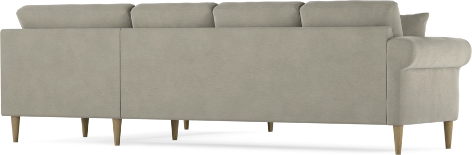 Eden - Hörnsoffa, 3+2-sits - Brun
